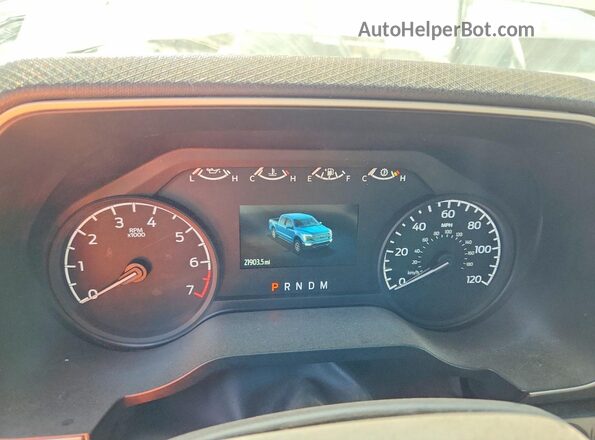 1FTEX1EP2NKE86433 2022 FORD F150 Белый Вид задних сидений