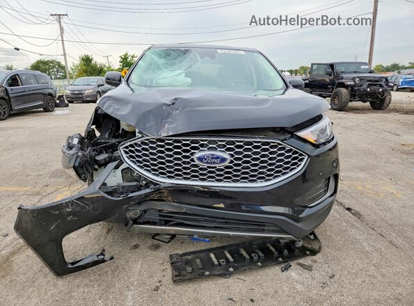 2FMPK4J95RBB00678 2024 FORD EDGE Black Widok z tyłu
