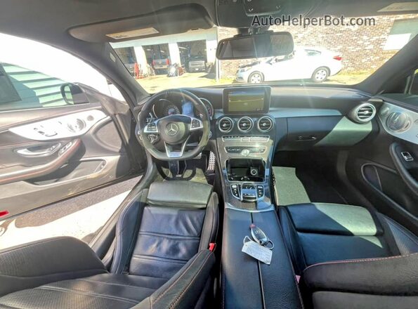 WDDWJ6EB4HF467764 2017 MERCEDES-BENZ C-CLASS Черный Вид наклейки с VIN-кодом