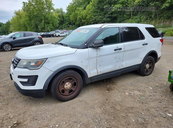 1FM5K8AR1KGA29685 2019 FORD EXPLORER White Tył lewy