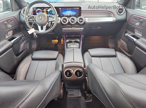 W1N4M4HB0NW234185 2022 MERCEDES-BENZ GLB-CLASS Gray Widok zestawu wskaźników