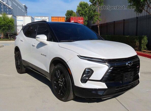 3GNKBERS7RS161043 2024 CHEVROLET BLAZER White Задня ліва чверть