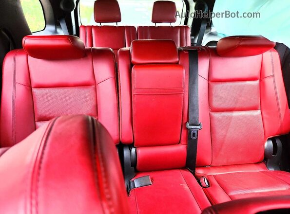 1C4SDJCT1HC797233 2017 DODGE DURANGO Black Rear interior view