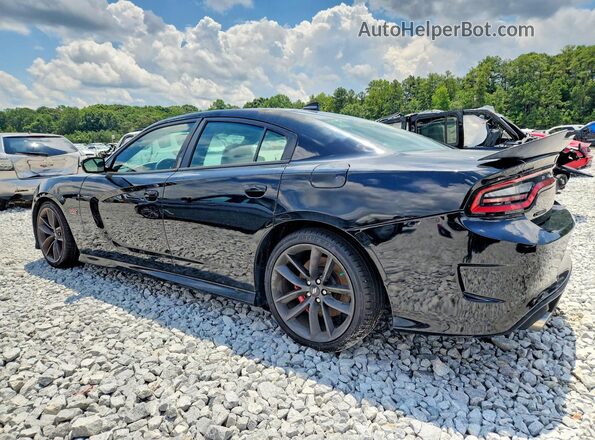 2C3CDXGJ1KH624465 2019 DODGE CHARGER Черный Задняя правая четверть