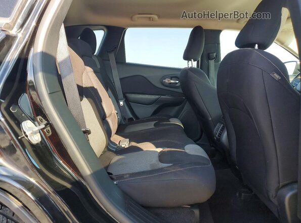 1C4PJMAB7HW552123 2017 JEEP CHEROKEE Black Vista del compartimento del motor