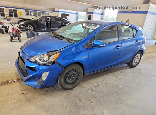 JTDKDTB39G1128926 2016 TOYOTA PRIUS Blue უკანა მარცხენა