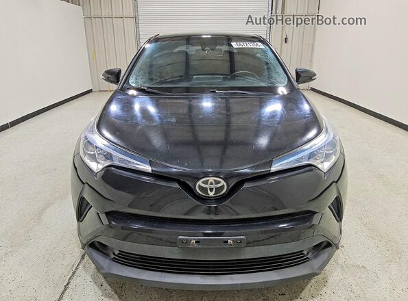 NMTKHMBX7JR014722 2018 TOYOTA C-HR Black Вид ззаду