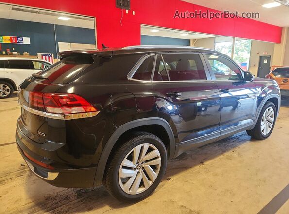 1V21E2CA6LC210853 2020 VOLKSWAGEN ATLAS Black წინა მარჯვენა