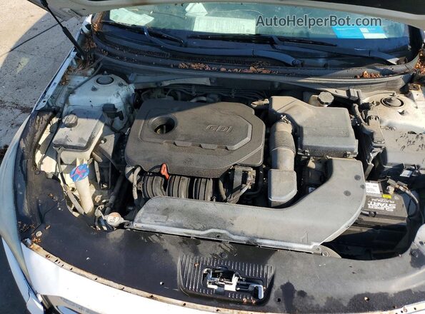 5NPE24AF6HH532071 2017 HYUNDAI SONATA White Widok komory silnika