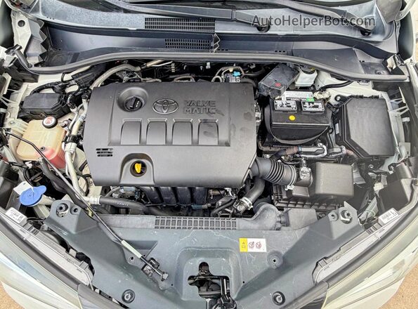 NMTKHMBX7KR098249 2019 TOYOTA C-HR Белый Вид панели приборов