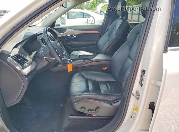 YV4102CK2M1702413 2021 VOLVO XC90 White Առջևի վահանակի տեսք