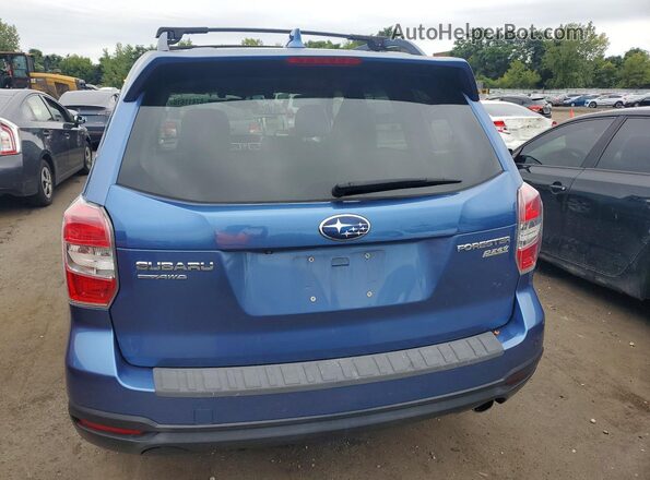 JF2SJARC7GH547496 2016 SUBARU FORESTER Blue Front interior view