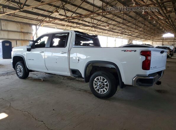 2GC1KNEY1S1228168 2025 CHEVROLET SILVERADO White უკანა მარჯვენა