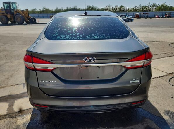 3FA6P0HD4HR255622 2017 FORD FUSION Gray Սալոնի դիմացի տեսք