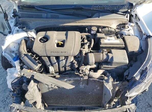 3KPF24AD8PE565997 2023 KIA FORTE White Engine compartment view