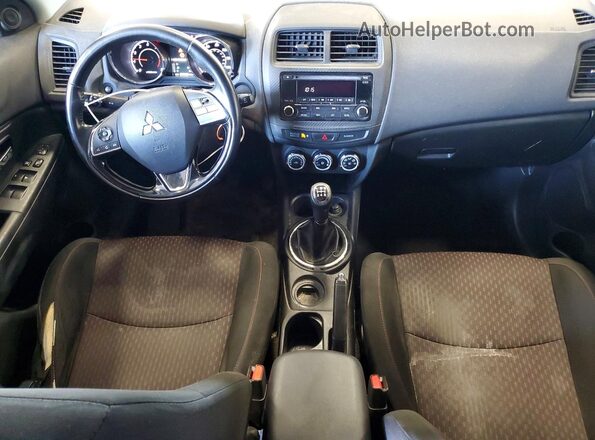 JA4AP3AU3HZ047656 2017 MITSUBISHI OUTLANDER Black Вид щитка приладів