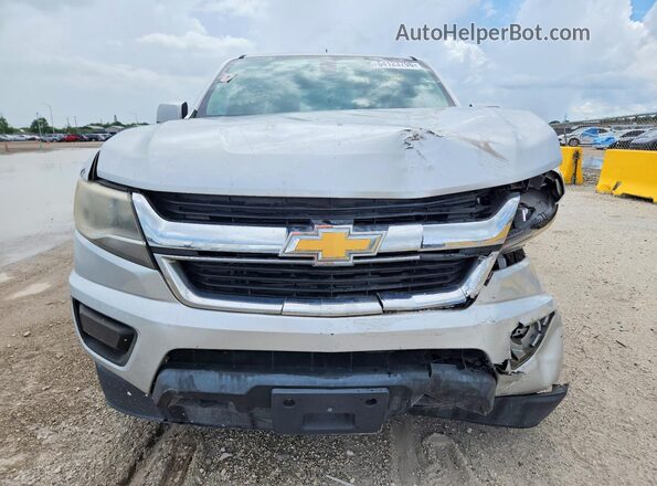 1GCGTBEN8H1211099 2017 CHEVROLET COLORADO Серебряный Вид сзади