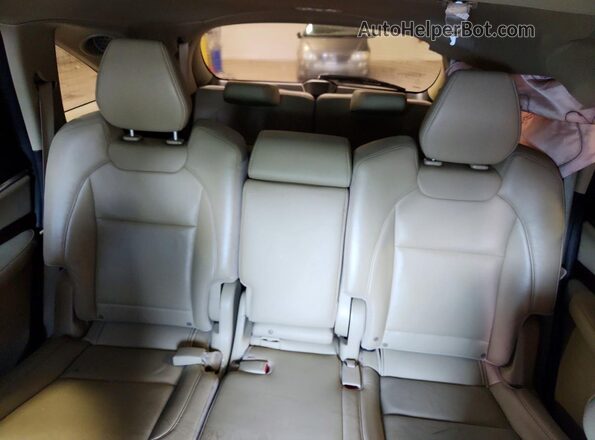 5FRYD4H4XGB009045 2016 ACURA MDX White უკანა სალონის ხედი
