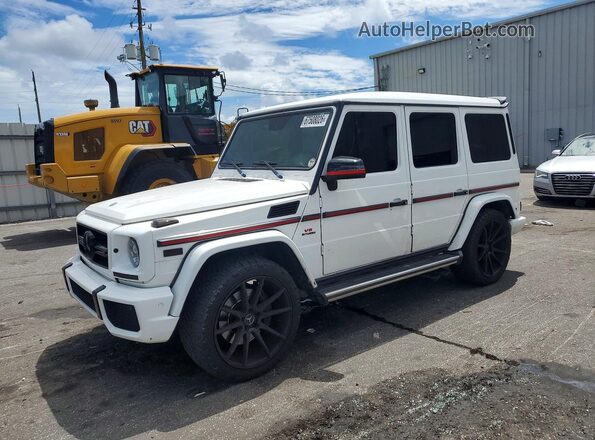 WDCYC7DHXJX291175 2018 MERCEDES-BENZ G-CLASS White Trasero izquierdo