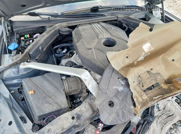 KMTG64LAXMU079895 2021 GENESIS G70 Gray Շարժիչի բաժամունքի տեսք