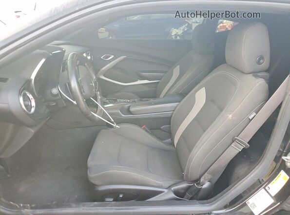 1G1FB1RX7L0131370 2020 CHEVROLET CAMARO Black Առջևի վահանակի տեսք