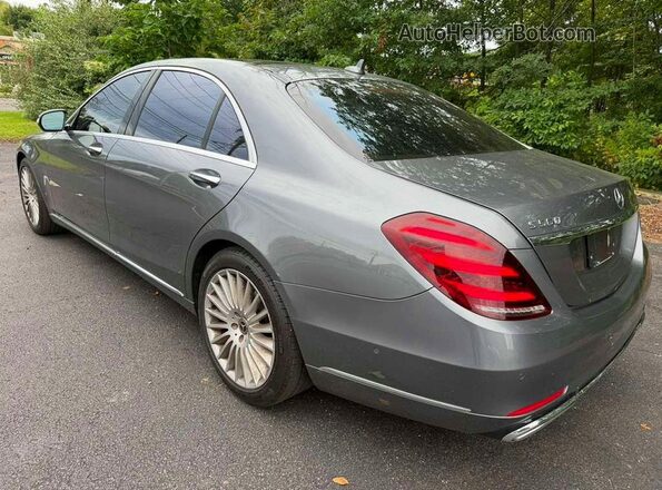 WDDUG8GB0JA346506 2018 MERCEDES-BENZ S Черный Задняя правая четверть