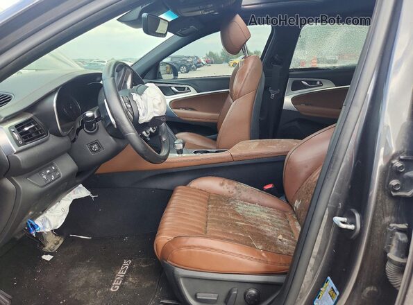 KMTG64LAXMU079895 2021 GENESIS G70 Gray Առջևի վահանակի տեսք