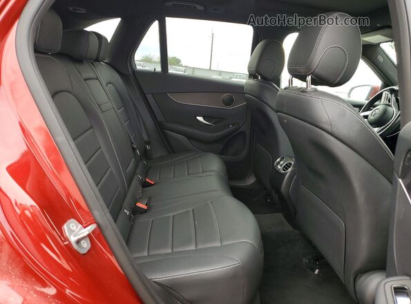 W1N0G8EB1LF816536 2020 MERCEDES-BENZ GLC-CLASS Red ძრავის განყოფილების ხედი