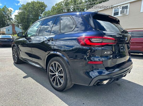 5UXCR6C07N9K88781 2022 BMW X5 Black Tył prawy