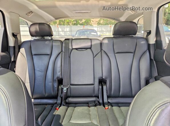 WA1LHAF79HD041726 2017 AUDI Q7 Black Rear interior view