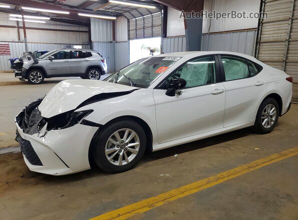 4T1DAACK7SU139325 2025 TOYOTA CAMRY Белый Задняя левая четверть