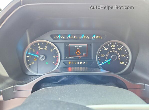 1FTEW1EP8GFC64350 2016 FORD F150 White უკანა სავარძლების ხედი