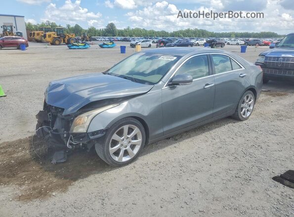 1G6AB5RX9G0104074 2016 CADILLAC ATS Silver Trasero izquierdo