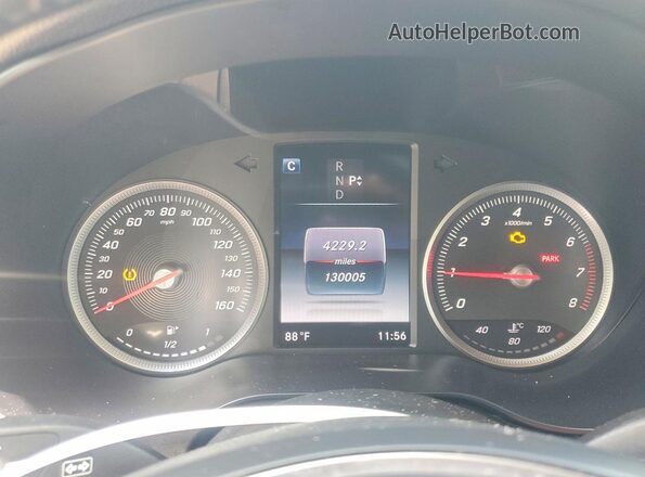 WDC0G4KB6GF054826 2016 MERCEDES-BENZ GLC-CLASS Black Vista de los asientos traseros
