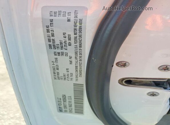 1C6RR7FT1MS566354 2021 RAM 1500 White Панорамний вид салону 360°