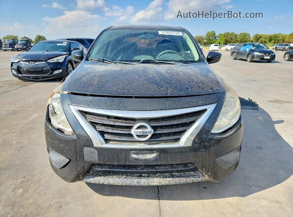 3N1CN7AP0HL859867 2017 NISSAN VERSA Black Widok z tyłu