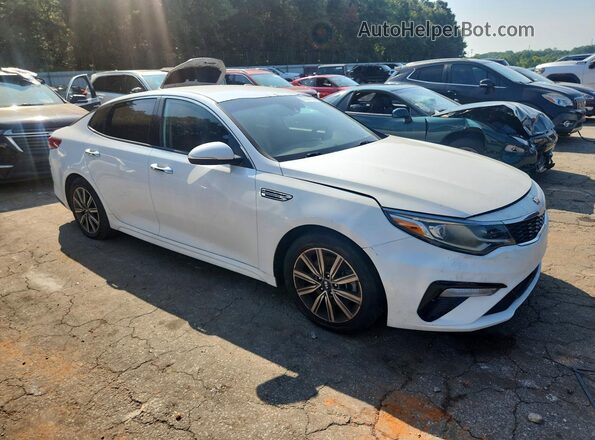 5XXGU4L13KG299984 2019 KIA OPTIMA White Вид спереду