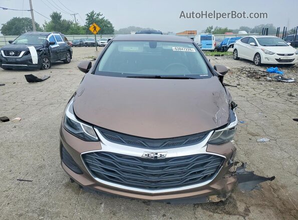 1G1BE5SM8K7118890 2019 CHEVROLET CRUZE Brown Rear view