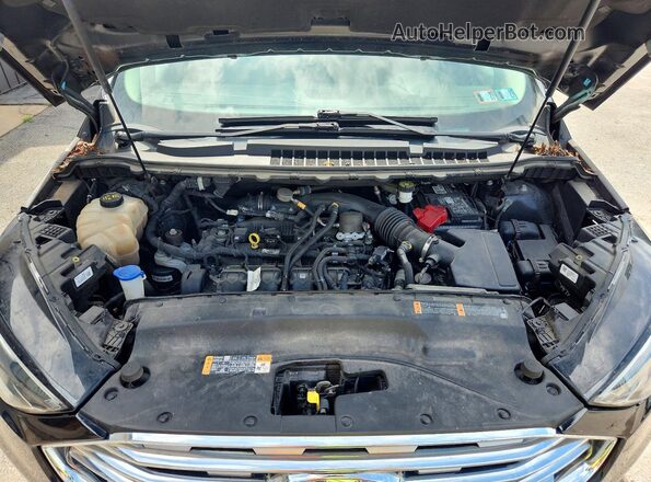 2FMPK4K99KBB70866 2019 FORD EDGE Black Вид наклейки з VIN-кодом