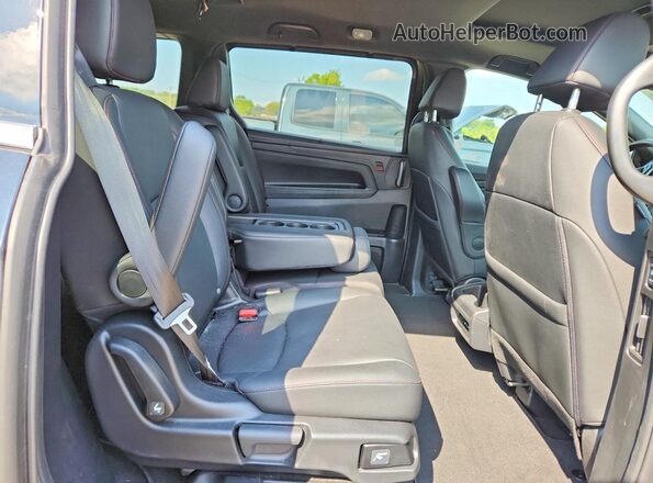 5FNRL6H75SB059715 2025 HONDA ODYSSEY Black Widok komory silnika