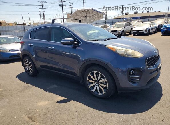 KNDPN3AC2K7520558 2019 KIA SPORTAGE Синий Вид спереди