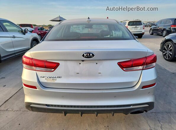5XXGT4L36LG407021 2020 KIA OPTIMA Silver Front interior view