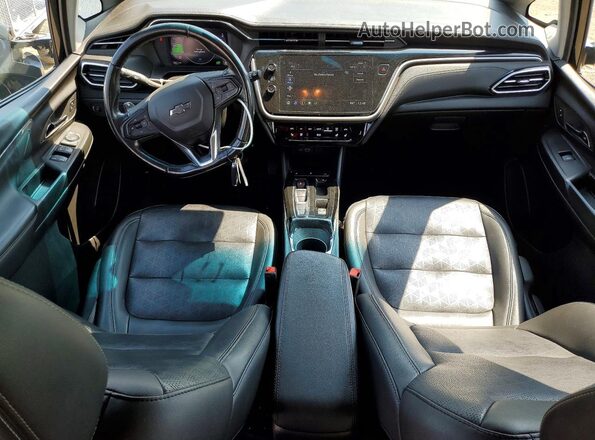 1G1FX6S05P4133340 2023 CHEVROLET BOLT Black ხელსაწყოთა პანელის ხედი