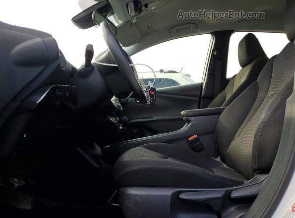 JTDL9MFU6M3030497 2021 TOYOTA PRIUS Белый Вид салона спереди