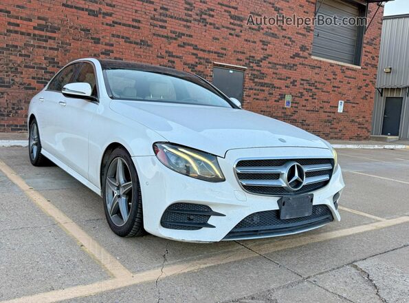 WDDZF4KBXHA036107 2017 MERCEDES-BENZ E-CLASS White Rear left