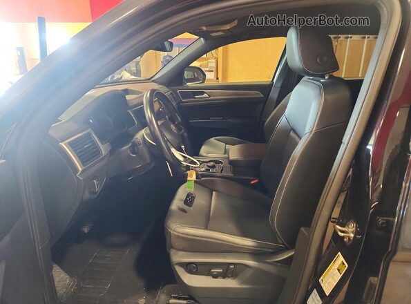 1V21E2CA6LC210853 2020 VOLKSWAGEN ATLAS Black წინა პანელის ხედი