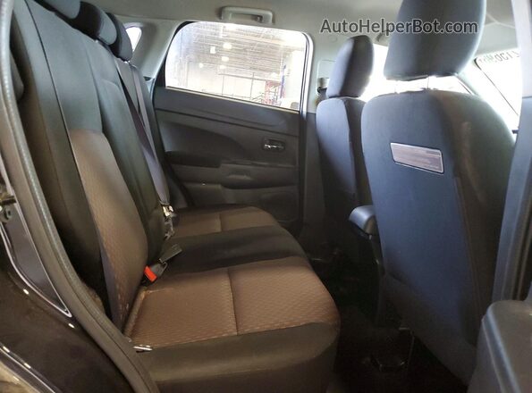 JA4AP3AU3HZ047656 2017 MITSUBISHI OUTLANDER Black Вид задньої частини салону