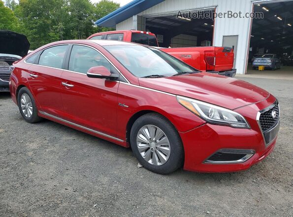 KMHE24L18GA041004 2016 HYUNDAI SONATA Red Դիմացի տեսք
