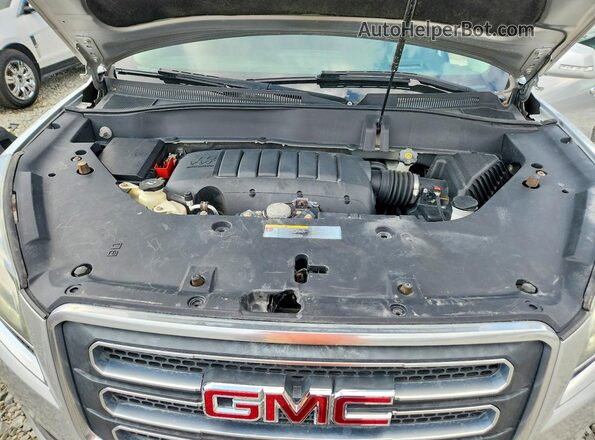 1GKKVSKD8HJ154164 2017 GMC ACADIA Silver Vista de la etiqueta del VIN