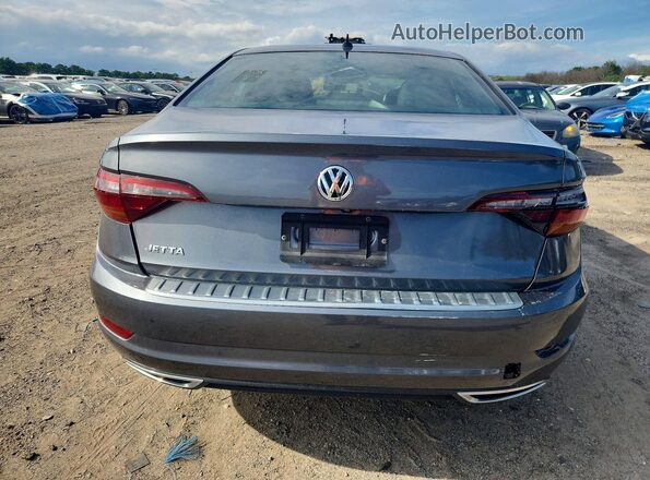 3VWCB7BU8KM192507 2019 VOLKSWAGEN JETTA Gray Вид салону спереду